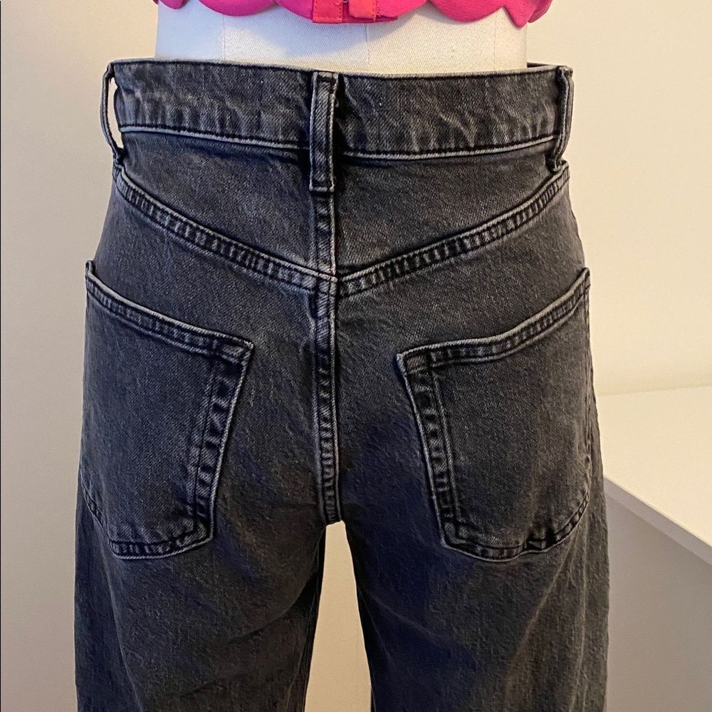 Reformation 80s Ultra High Yuma Ankle Zip Cigarette Jeans Pants Size 27 - Picture 6 of 13